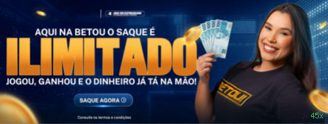Bônus boas-vindas 45x R$100